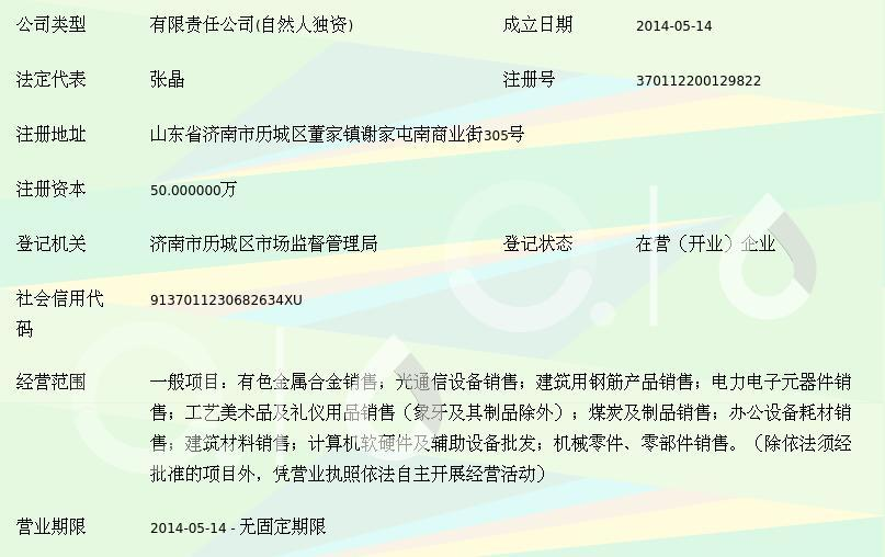 济南高郎经贸